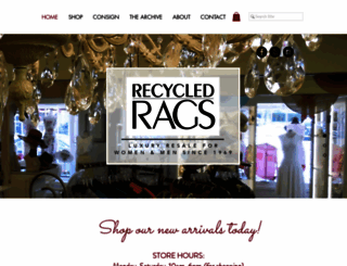 recycledrags.com screenshot