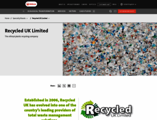recycleduklimited.com screenshot