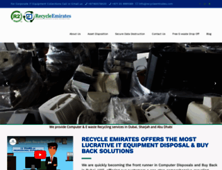 recycleemirates.com screenshot