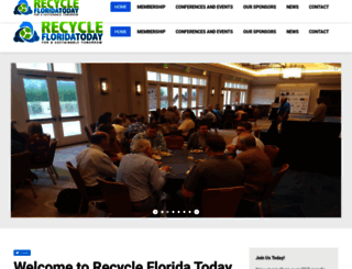 recyclefloridatoday.org screenshot