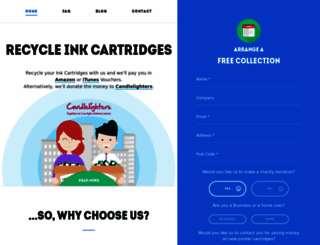 recycleinkcartridges.co.uk screenshot