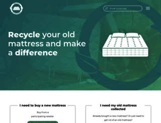 recyclemymattress.com.au screenshot