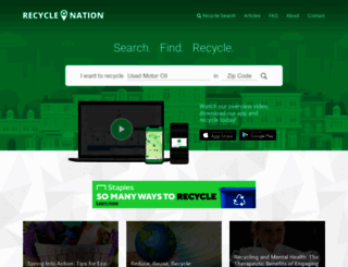 recyclenation.com screenshot