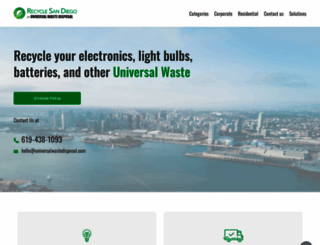 recyclesandiego.org screenshot