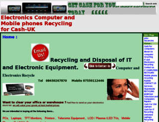 recycling4money.co.uk screenshot