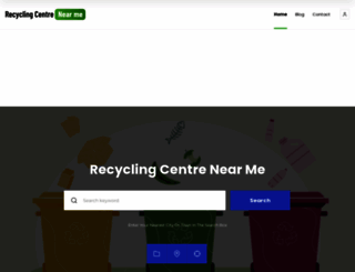 recyclingcentrenear.me screenshot