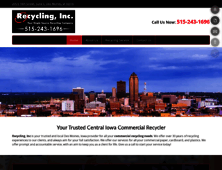 recyclinginc.com screenshot