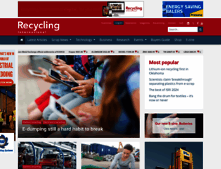 recyclinginternational.com screenshot