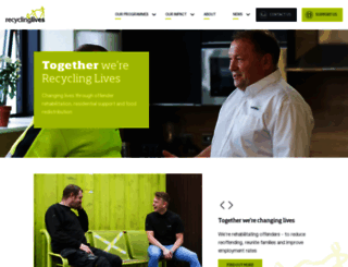 recyclinglives.org screenshot