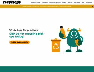 recyclops.com screenshot