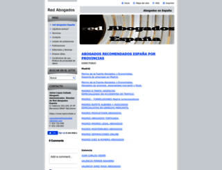 red-abogados-espana.webnode.es screenshot