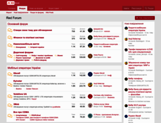 red-forum.com screenshot