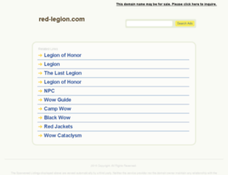 red-legion.com screenshot