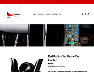 red-robin-tech.myshopify.com screenshot
