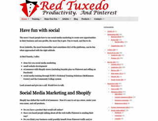 red-tuxedo.com screenshot