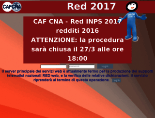 red.cna.it screenshot