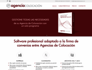 redagenciadecolocacion.com screenshot