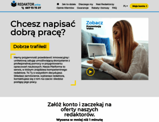 redaktor-online.pl screenshot