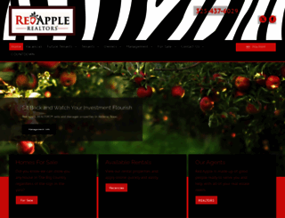 redapplerealtors.net screenshot