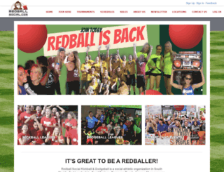 redballsocial.com screenshot