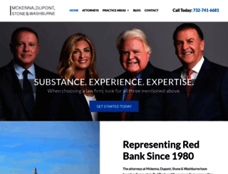 redbanklaw.com screenshot