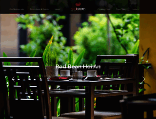 redbeanrestaurants.com screenshot