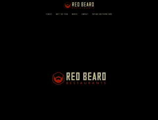 redbeardrestaurants.com screenshot