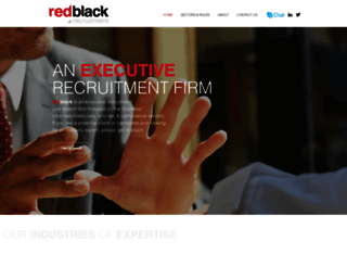 redblackrecruitment.com screenshot