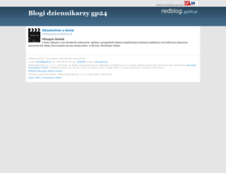 redblog.gp24.pl screenshot