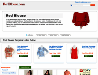 redblouse.com screenshot