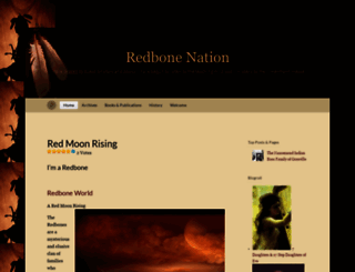 redboneheritagefoundationdotcom1.wordpress.com screenshot