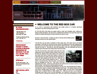 redboxcar.com screenshot