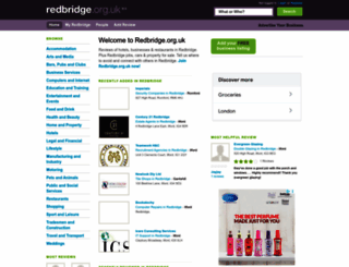 redbridge.org.uk screenshot