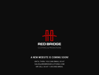 redbridgeclothing.com screenshot