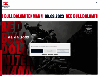 redbulldolomitenmann.com screenshot