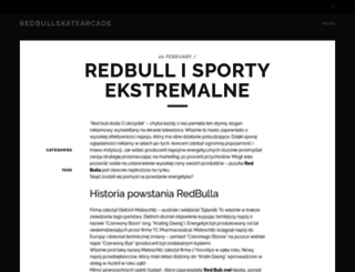 redbullskatearcade.pl screenshot