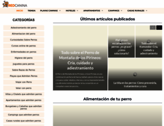 redcanina.es screenshot