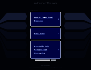 redcanoecoffee.com screenshot