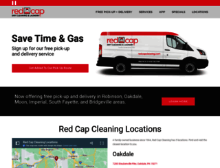 redcapcleaning.com screenshot