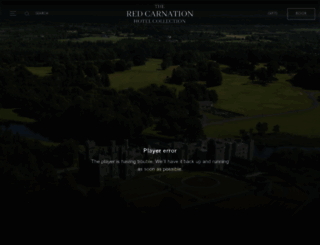 redcarnationhotels.com screenshot