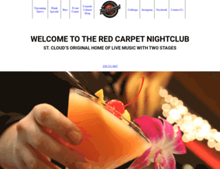 redcarpetnightclub.com screenshot