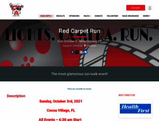 redcarpetrunhalf.com screenshot