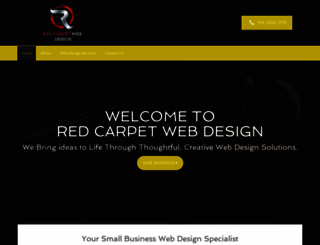 redcarpetwebdesign.com screenshot