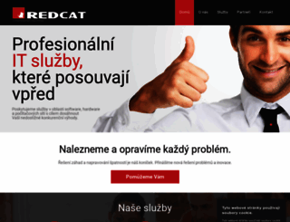 redcat.cz screenshot