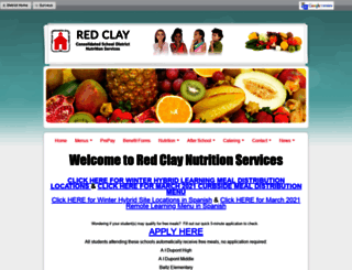 redclaycafe.com screenshot