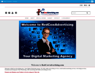 redcowadvertising.com screenshot