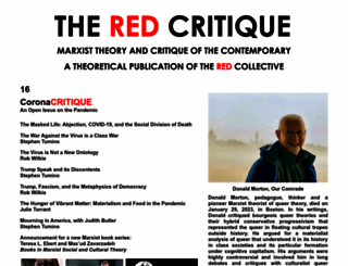 redcritique.org screenshot