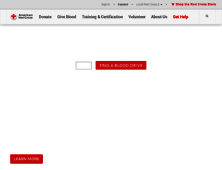 redcross.com screenshot