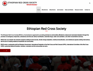 redcrosseth.org screenshot