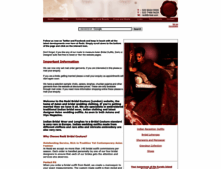 reddbridal.com screenshot